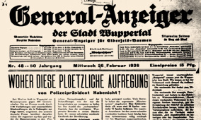 Illegaler Generalanzeiger vom 26.2.1936